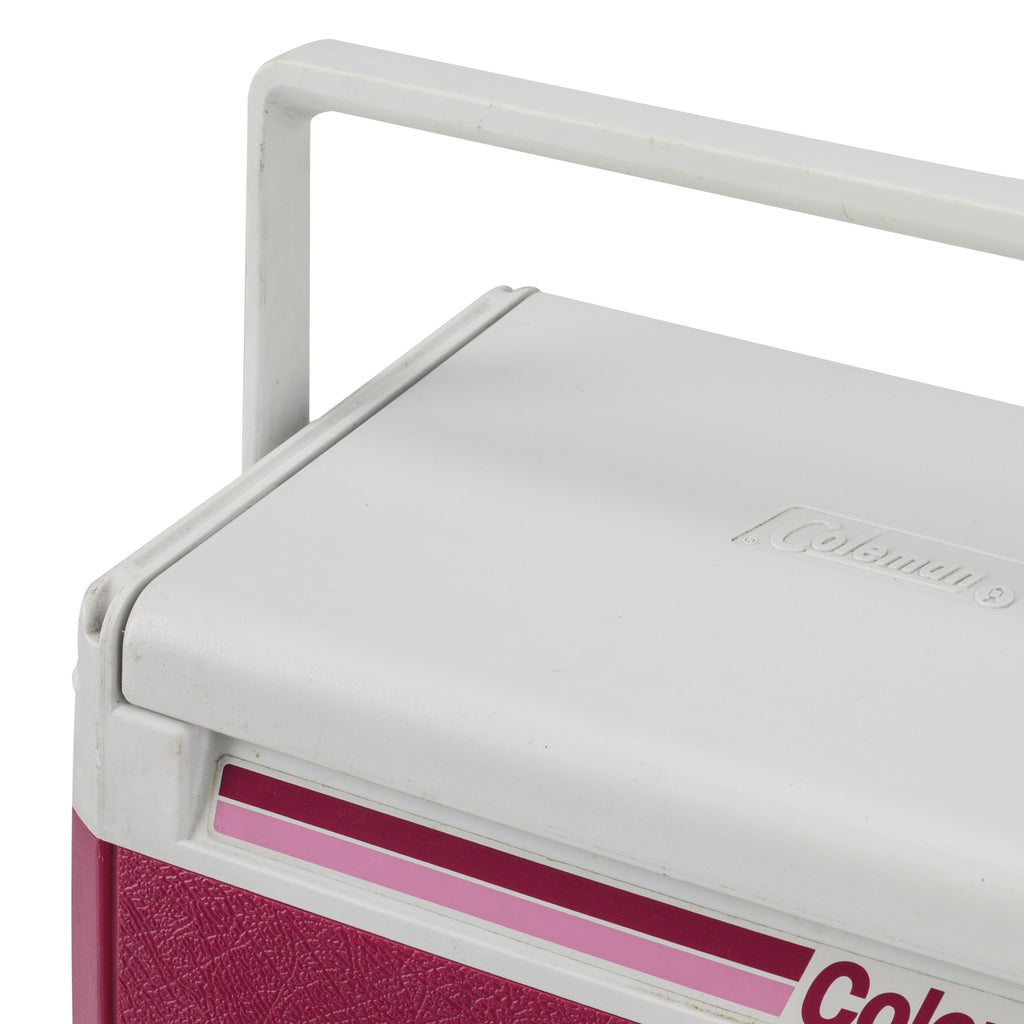 Small Vintage Purple Cooler