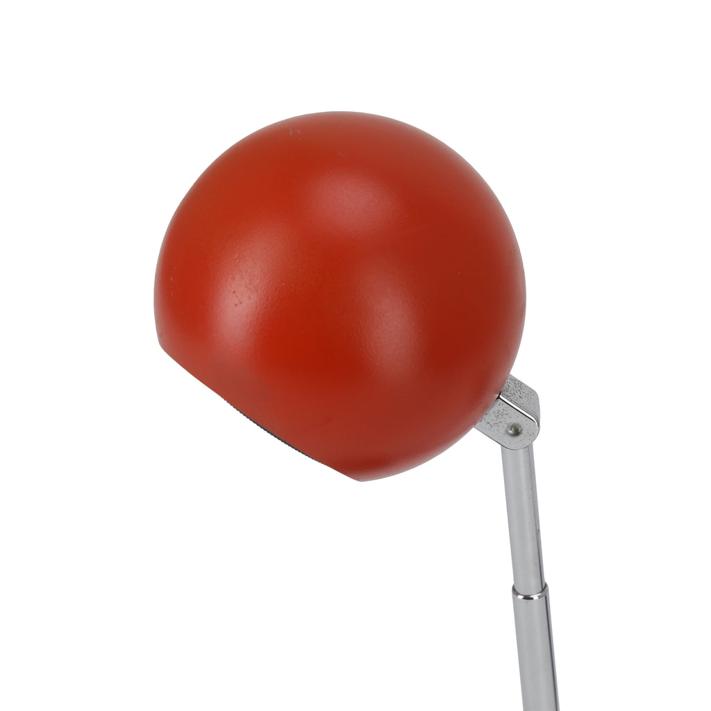 Orange Ball Telescoping Desk Lamp