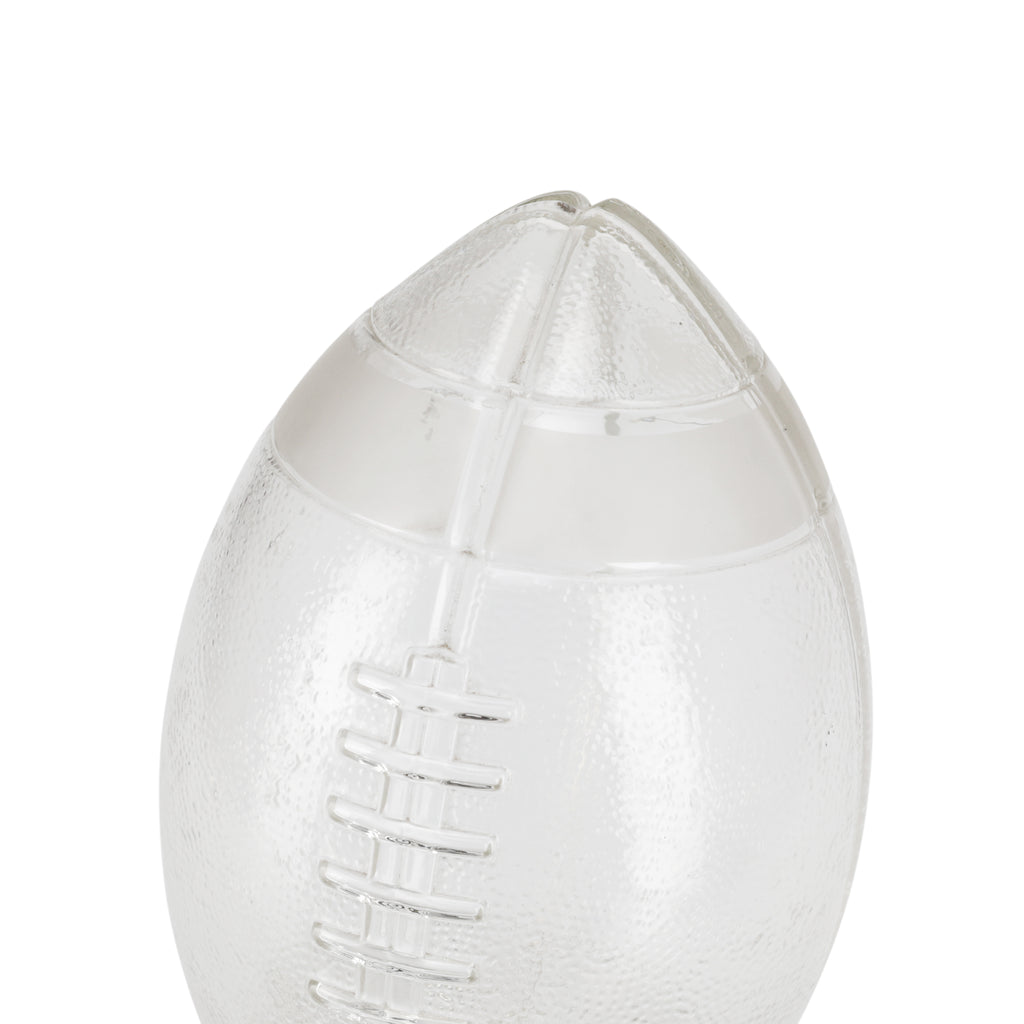 Acrylic Football on Black Base
