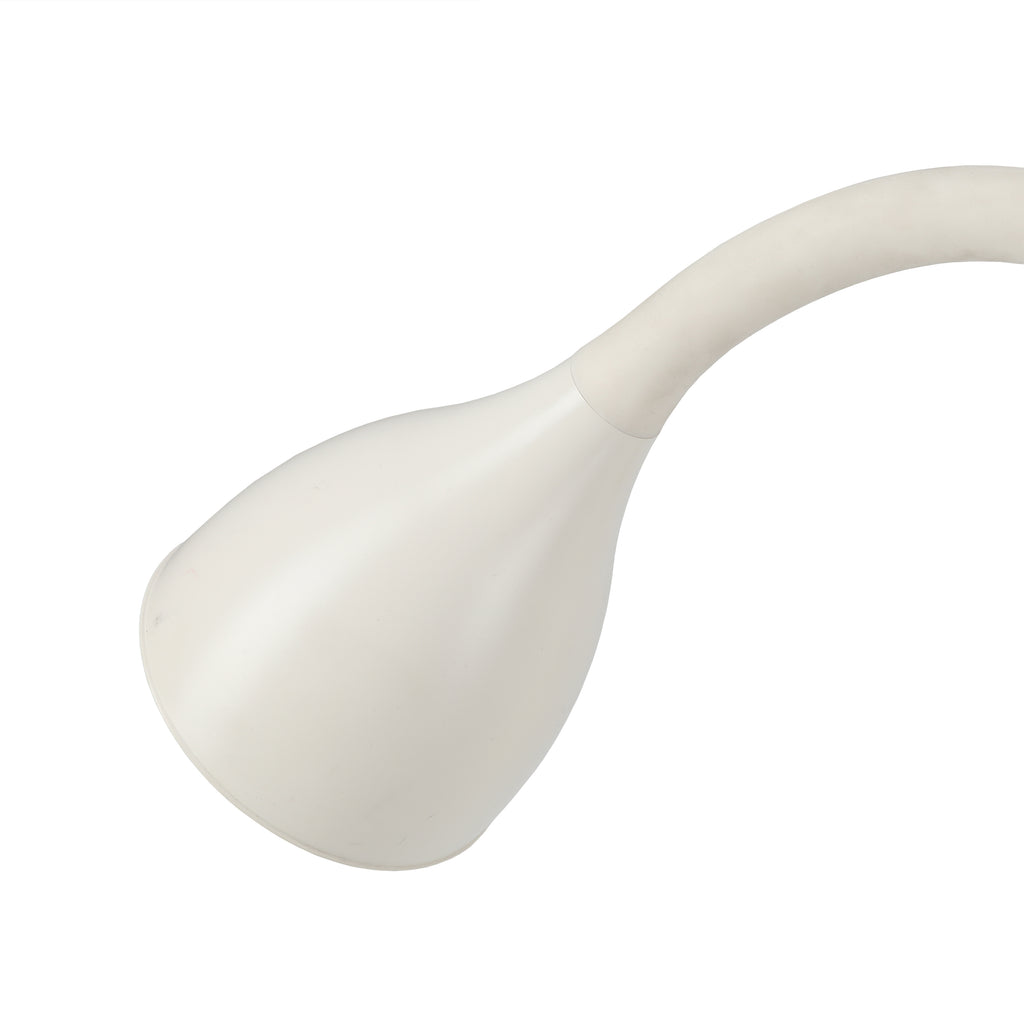 White Plastic Desk Lamp #1