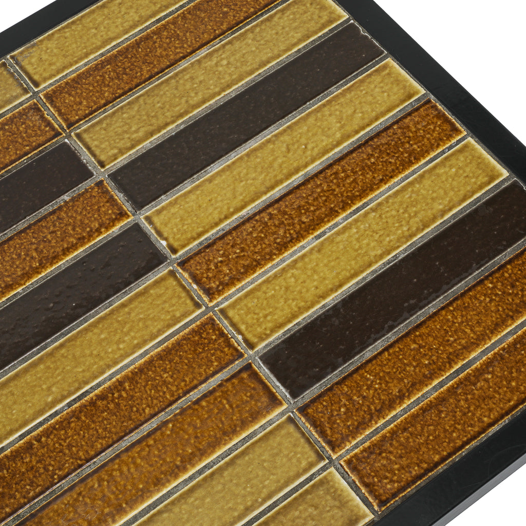 Orange & Yellow Tile Coffee Table