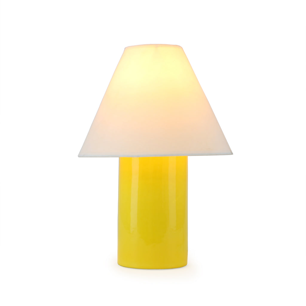 Yellow Table Lamp