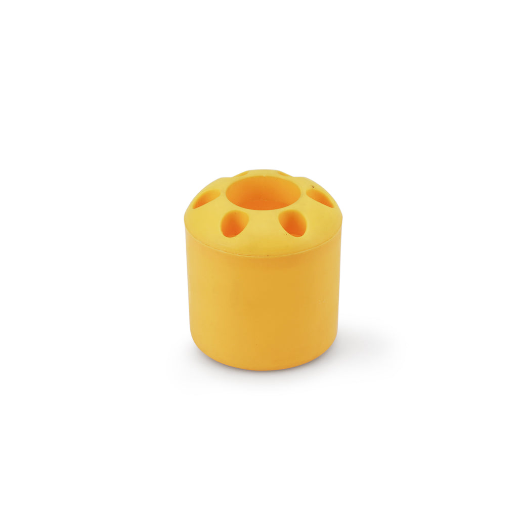 Yellow Pen Holder Cylinder