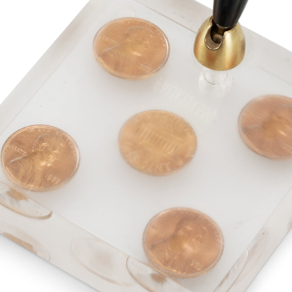 Square Penny Pen Holder