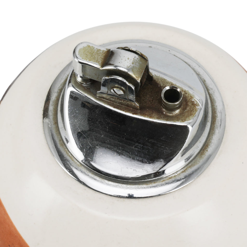Round Cream / Orange / Brown Lighter