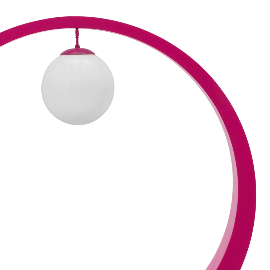Pink Circular Modeline Light