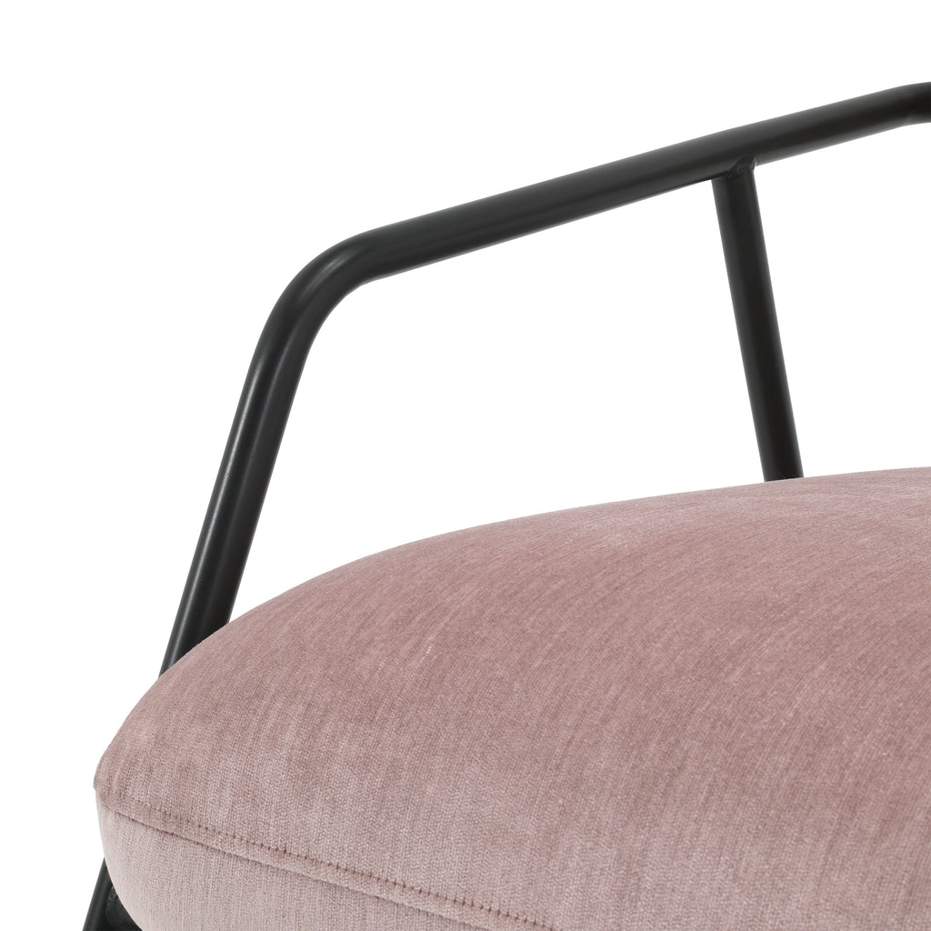 Muted Pink District Eight Cyrus Chair
