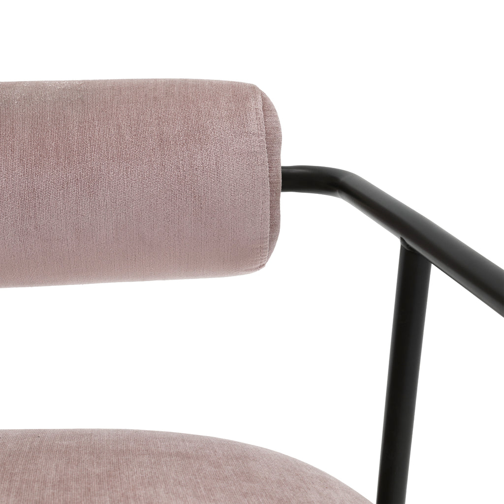 Muted Pink District Eight Cyrus Chair