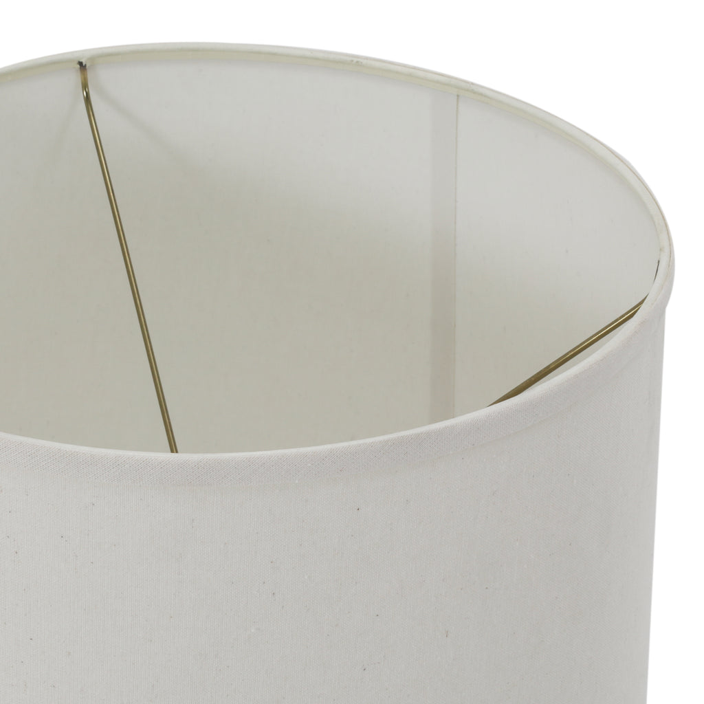 Green Large Cork Base Table Lamp
