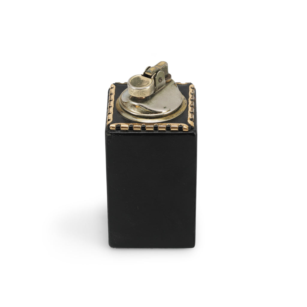 Black & Brass Vintage Rectangular Lighter