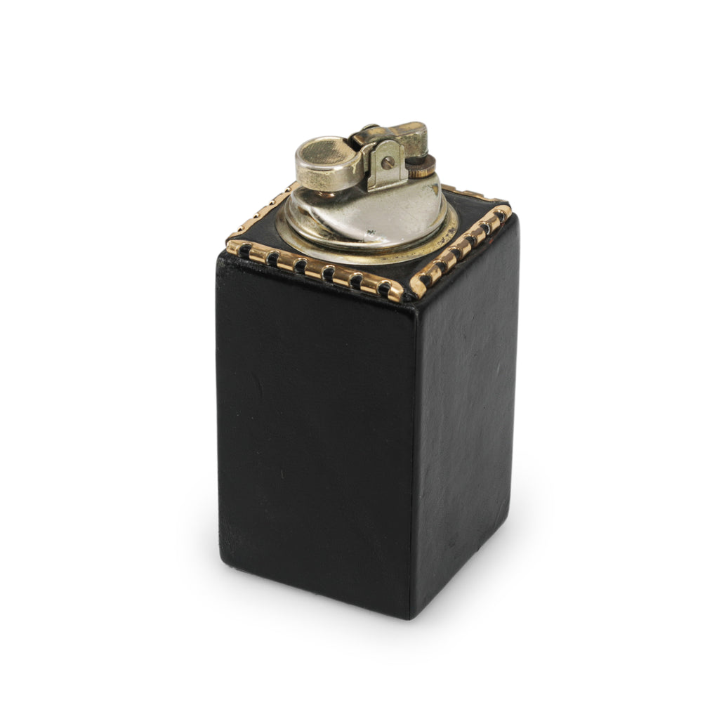 Black & Brass Vintage Rectangular Lighter