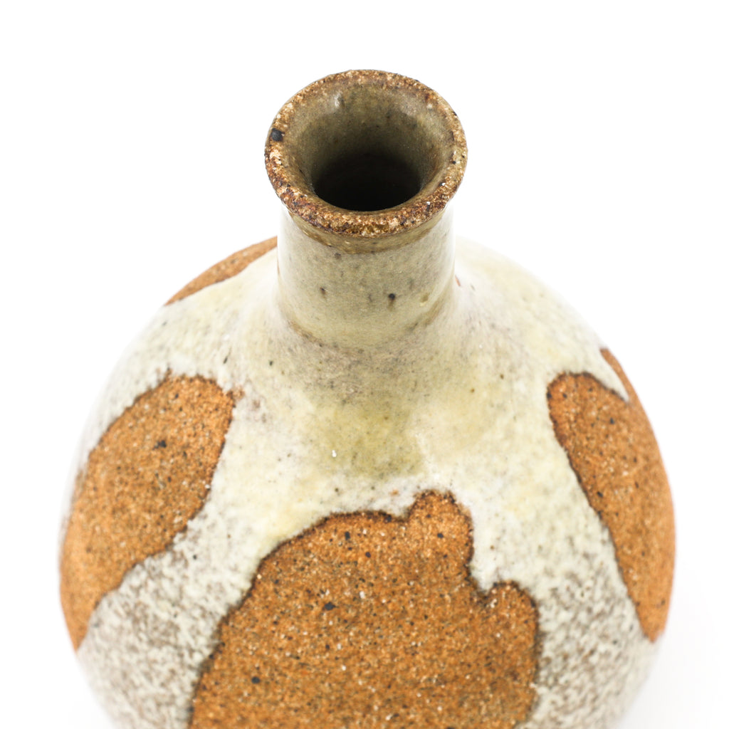 Brown Ceramic Drip Vase (A+D)