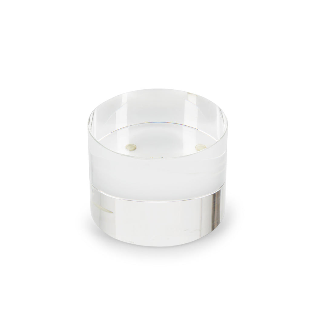 Lucite Cylinder Paperweight (A+D)