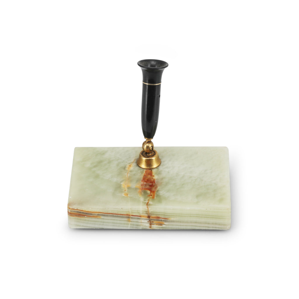 Rectangular Jade Pen Holder