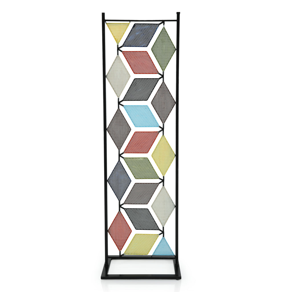 Multicolor Wave Diamonds Vintage Divider