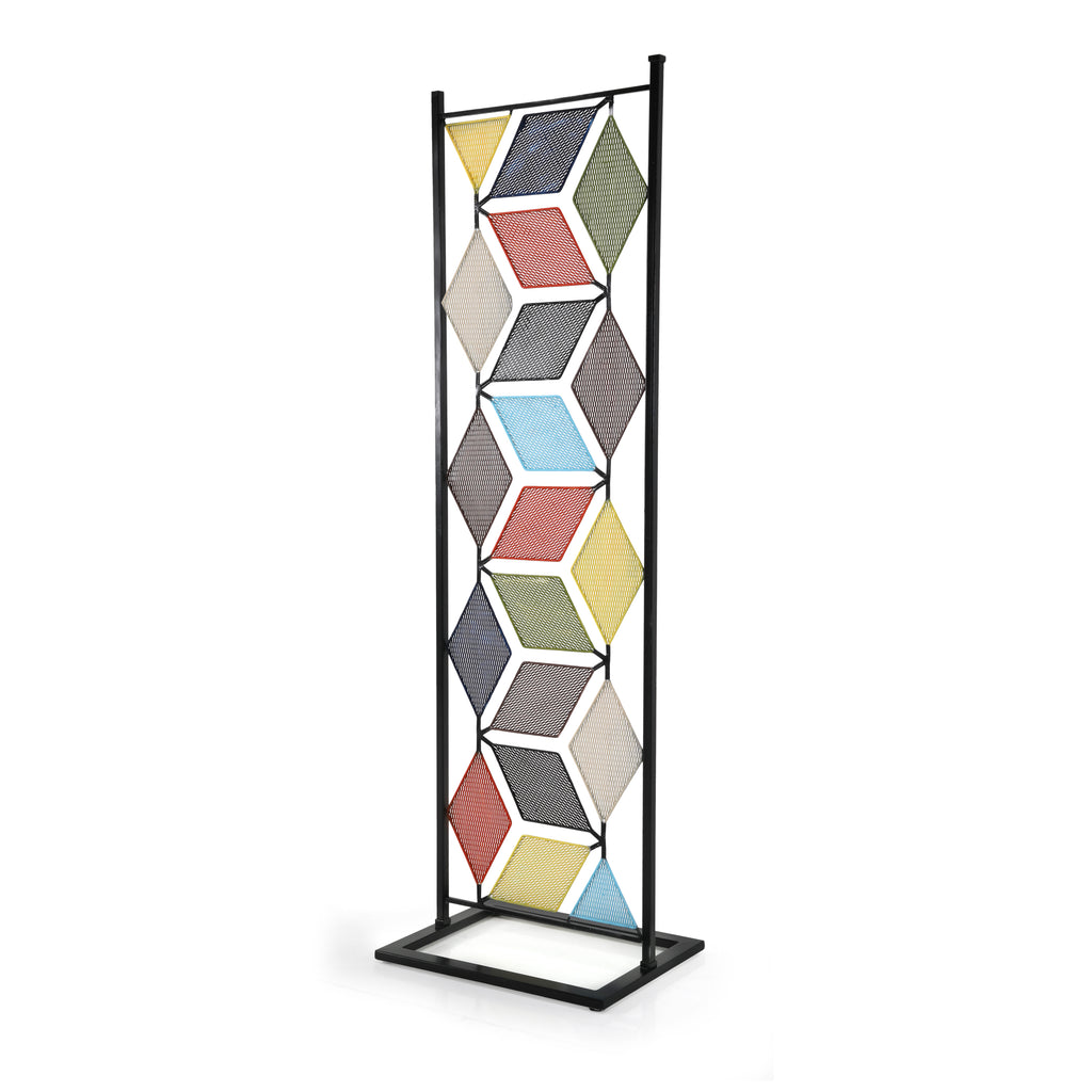 Multicolor Wave Diamonds Vintage Divider