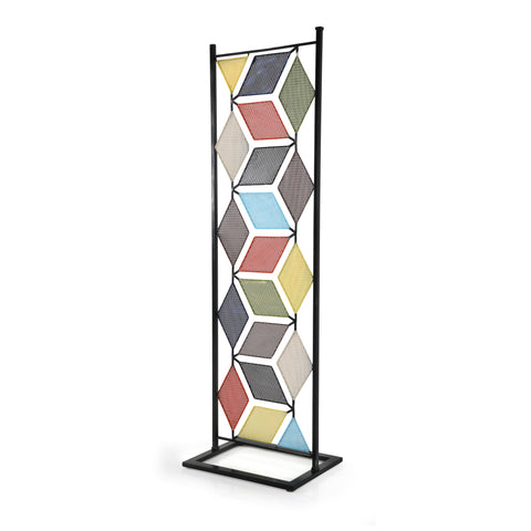 Multicolor Wave Diamonds Vintage Divider