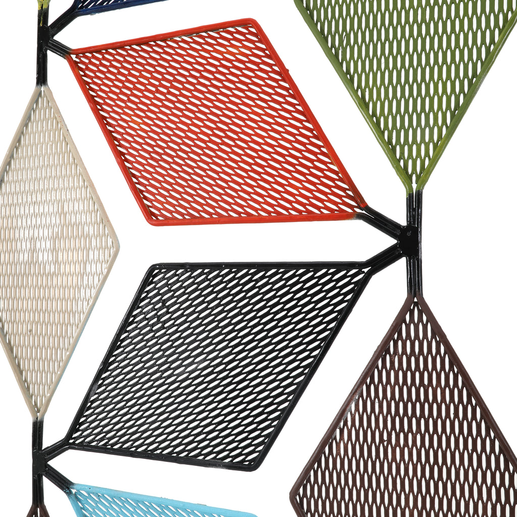 Multicolor Wave Diamonds Vintage Divider