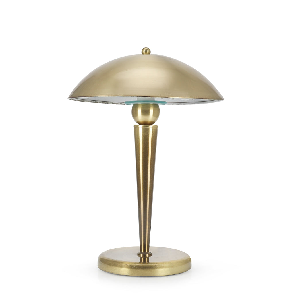 Mushroom Gold Table Lamp