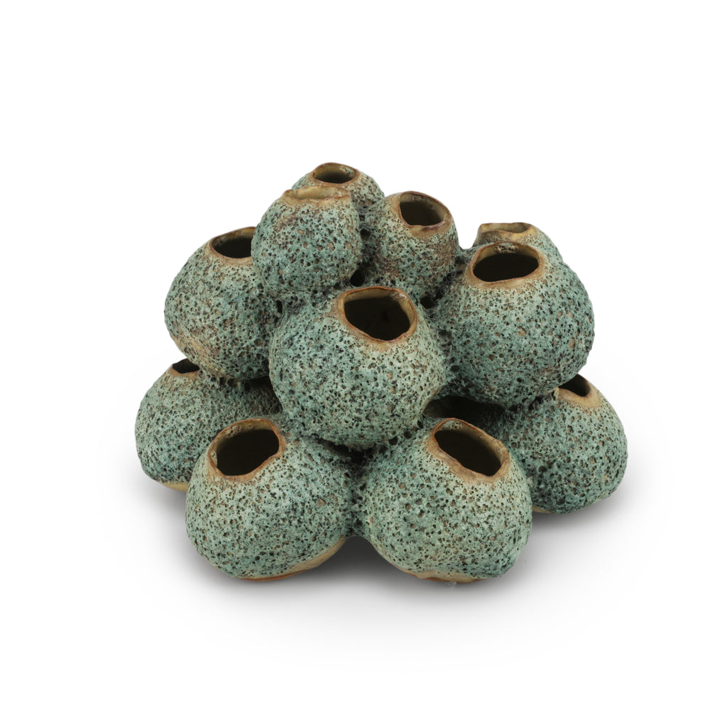 Small Green Coral Planter Cluster (A+D)