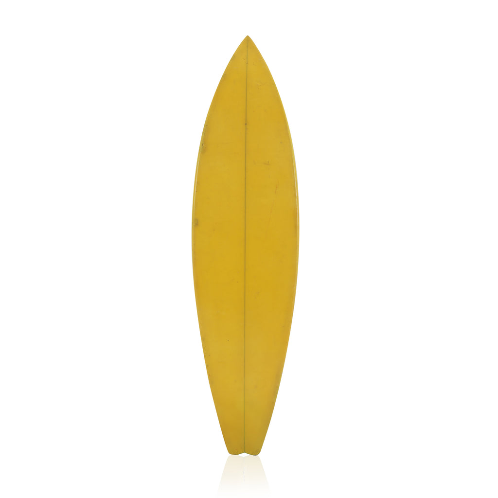 Green Surfboard w/ Blue Trim and Yellow Border/Back