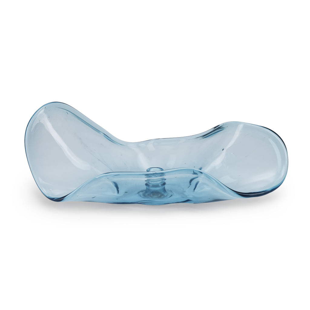 Melted Water Bottle Glass Sculpture