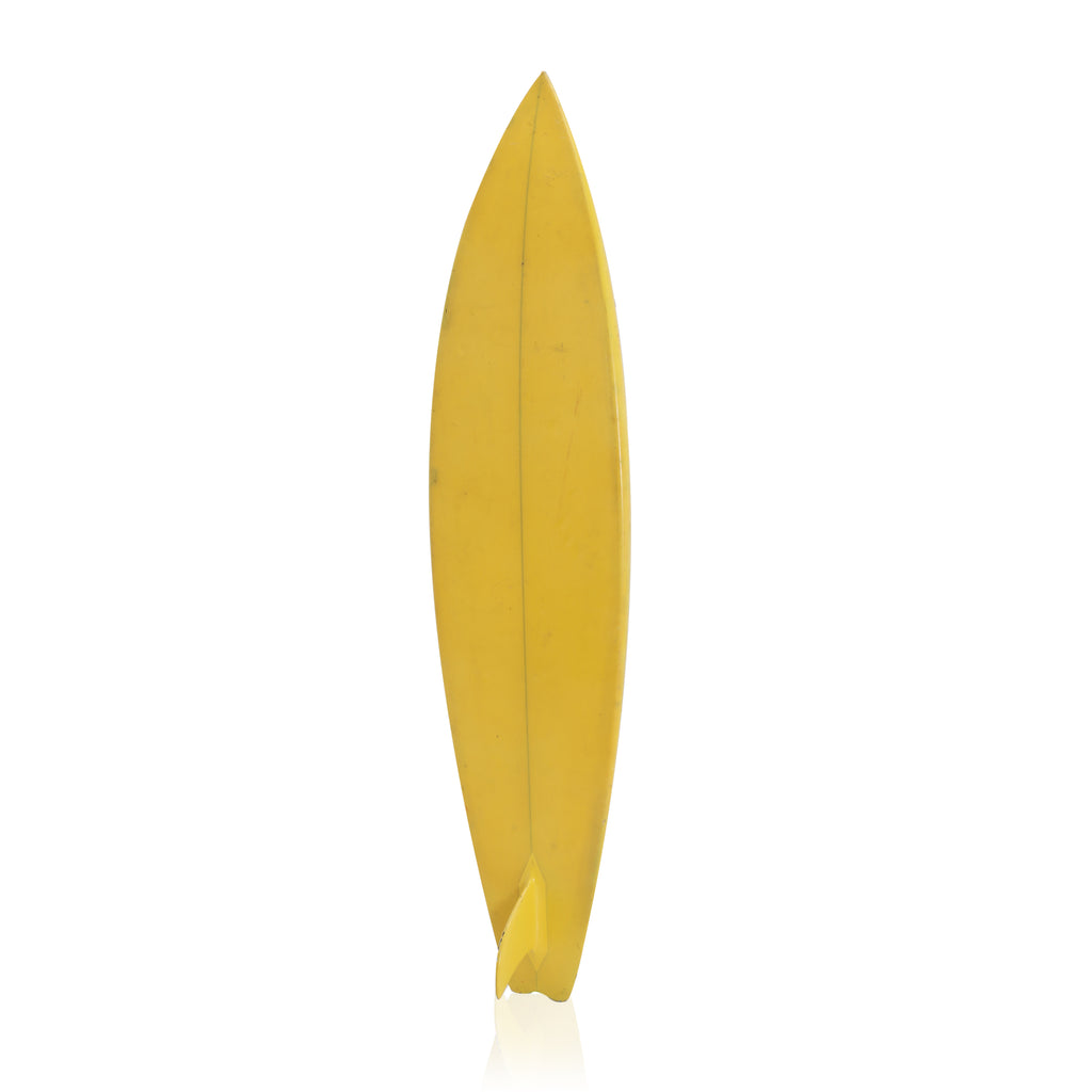 Green Surfboard w/ Blue Trim and Yellow Border/Back