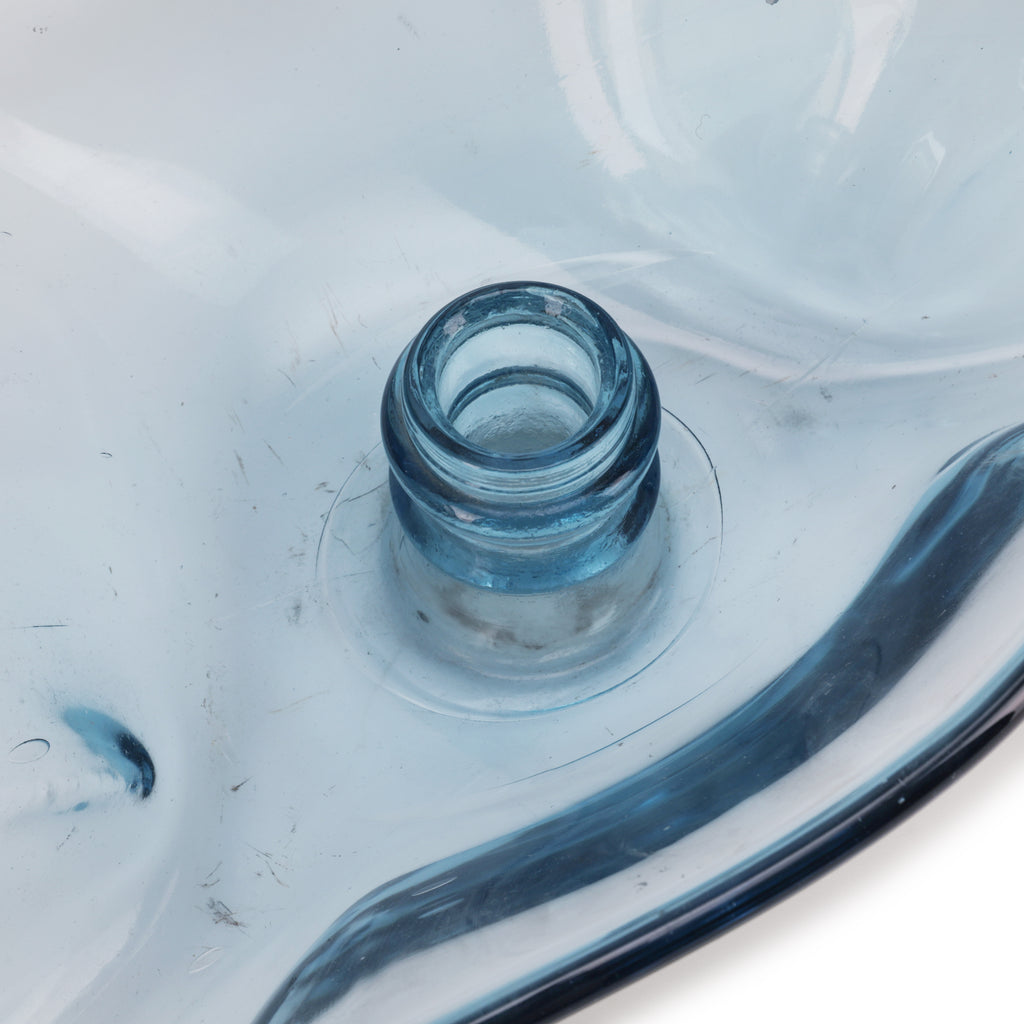 Melted Water Bottle Glass Sculpture