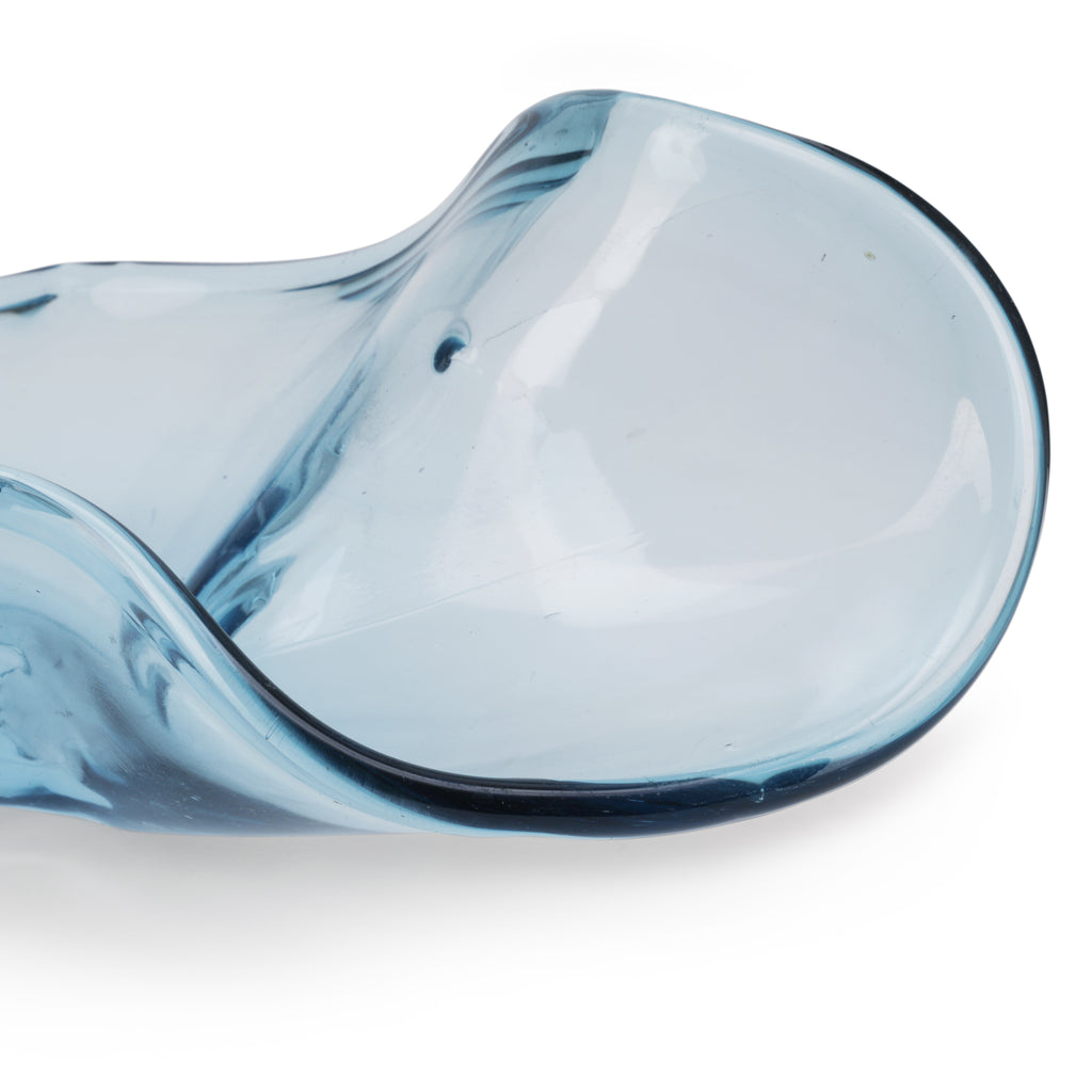 Melted Water Bottle Glass Sculpture