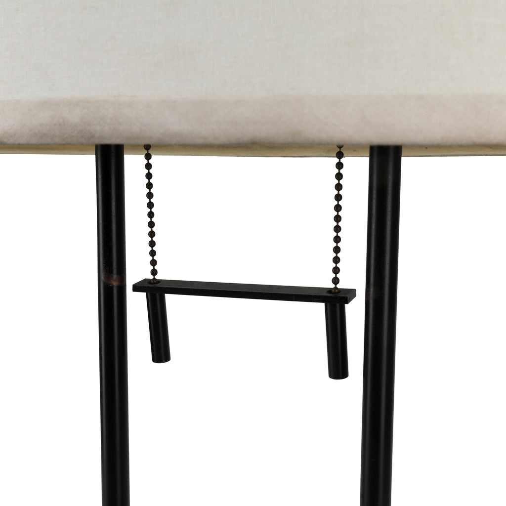 Black Double Stand Lamp