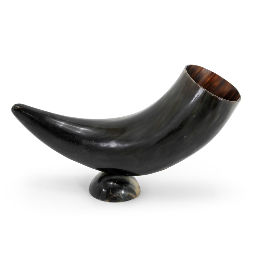 Smokey Acrylic Horn Sculpture (A+D)