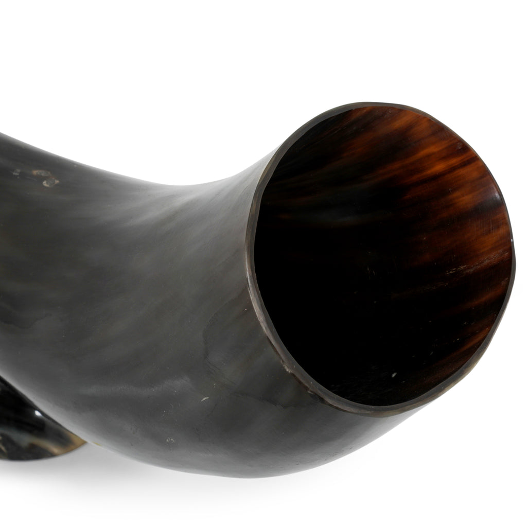 Smokey Acrylic Horn Sculpture (A+D)