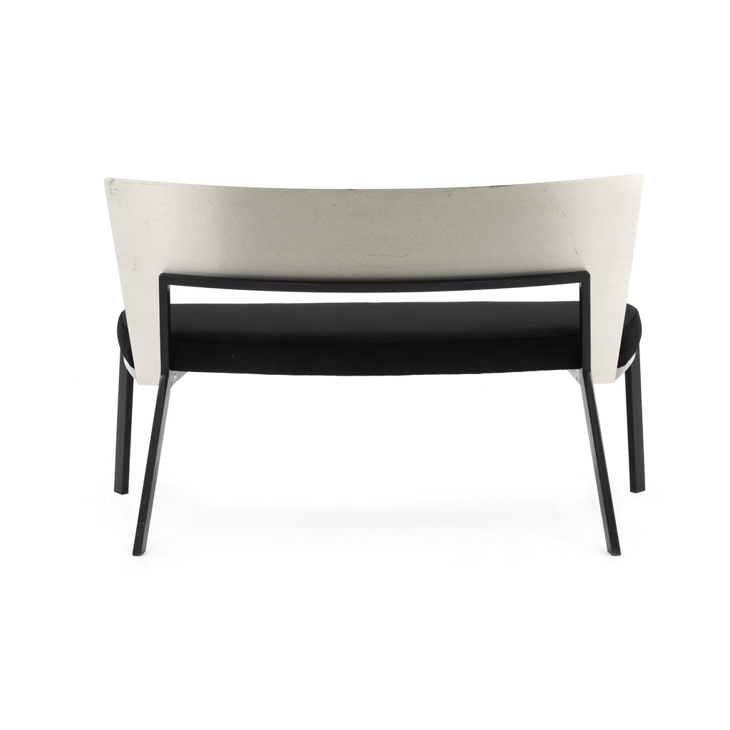 Silver / Black Bench