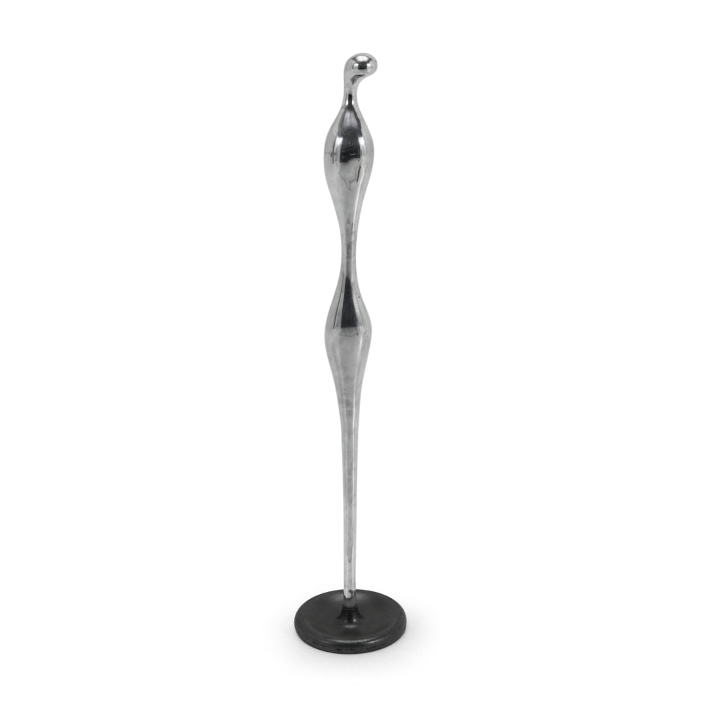 Abstract Chrome Floor Sculptures