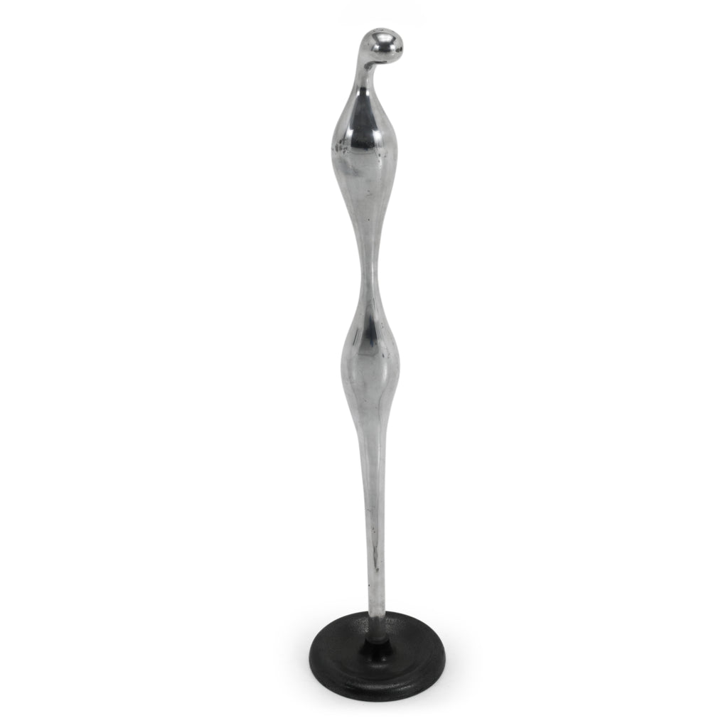 Abstract Chrome Floor Sculptures