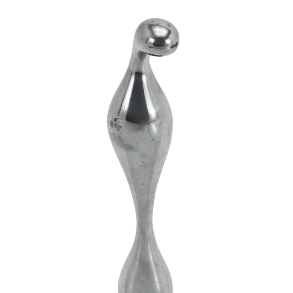Abstract Chrome Floor Sculptures