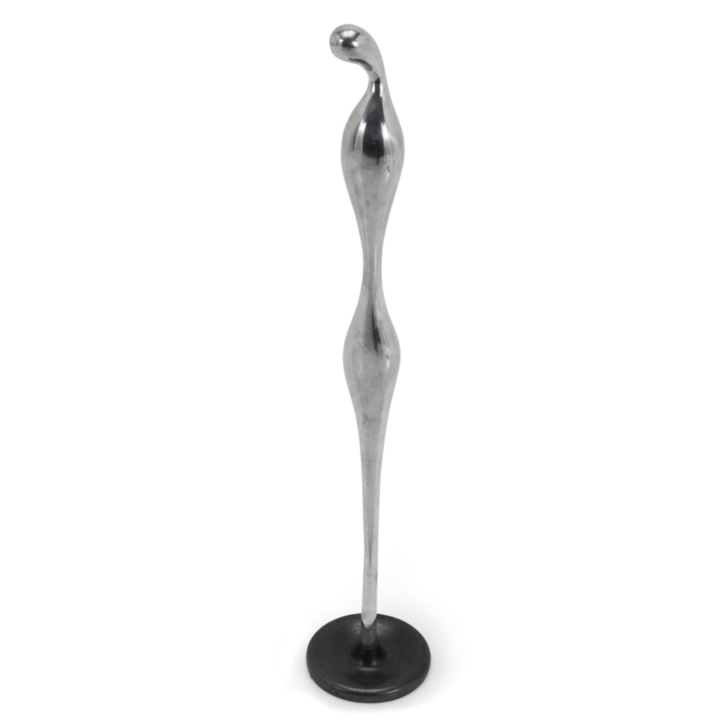 Abstract Chrome Floor Sculptures