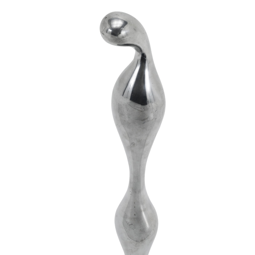 Abstract Chrome Floor Sculptures