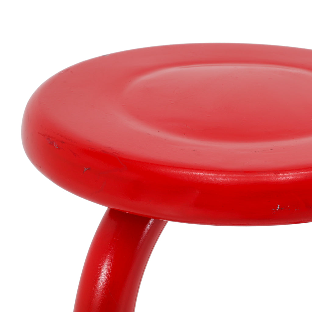 Red Paperclip Stool