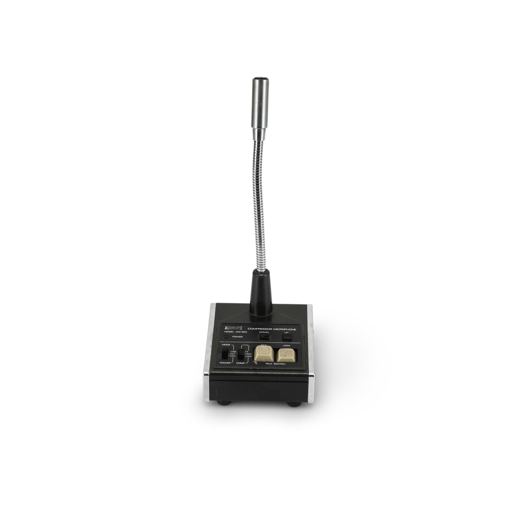 Vintage Black Desk Microphone