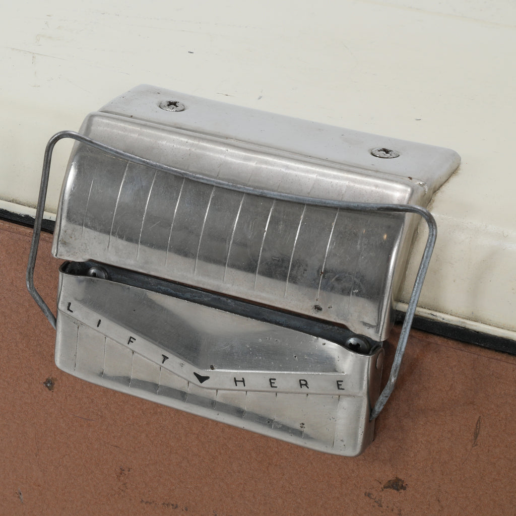 Brown Vintage Metal Cooler