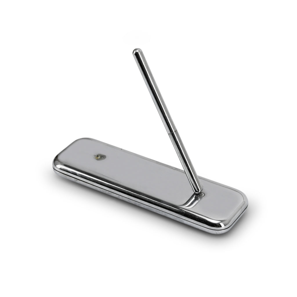 Chrome Pen + Holder