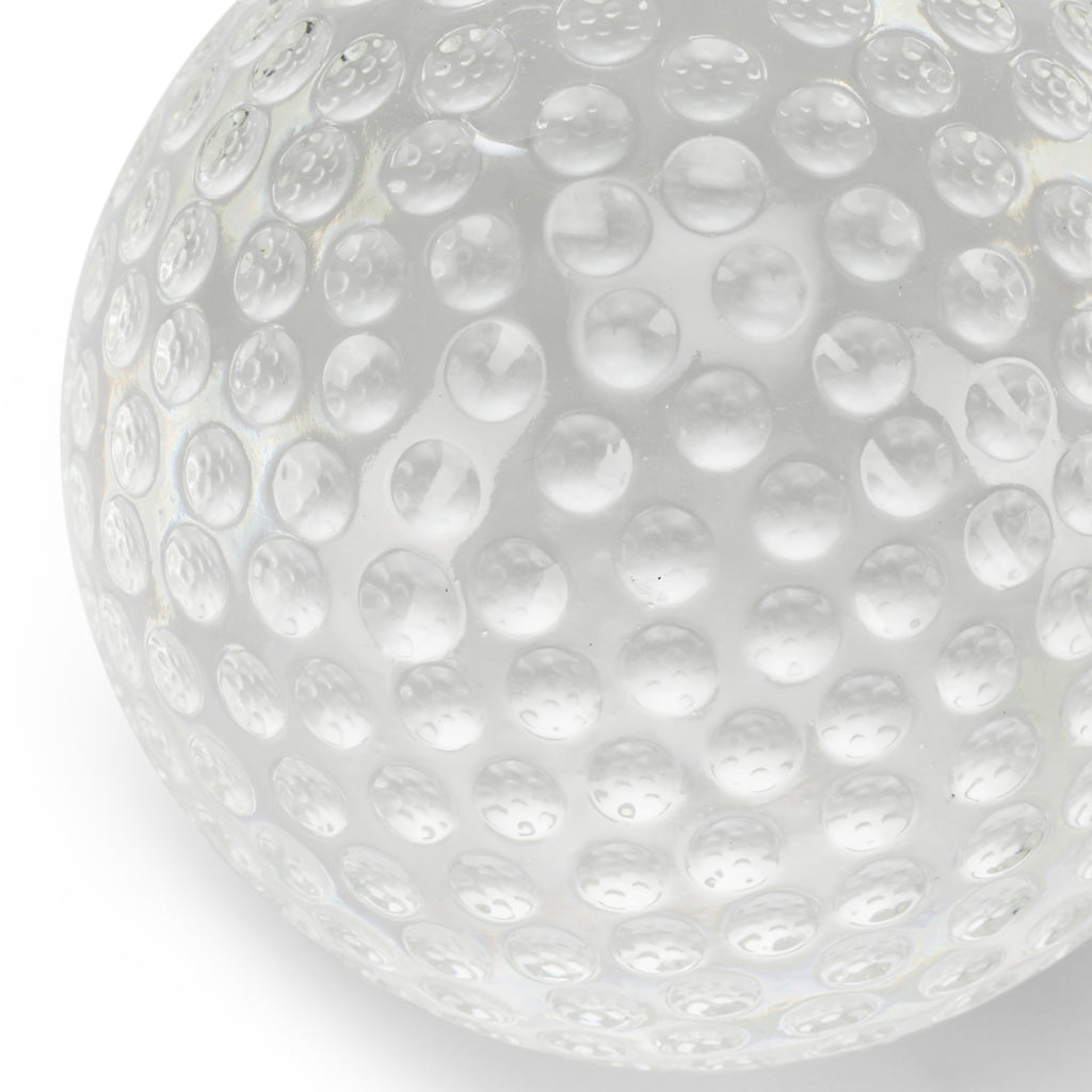 Small Dimples Glass Paperweight Sphere (A+D)