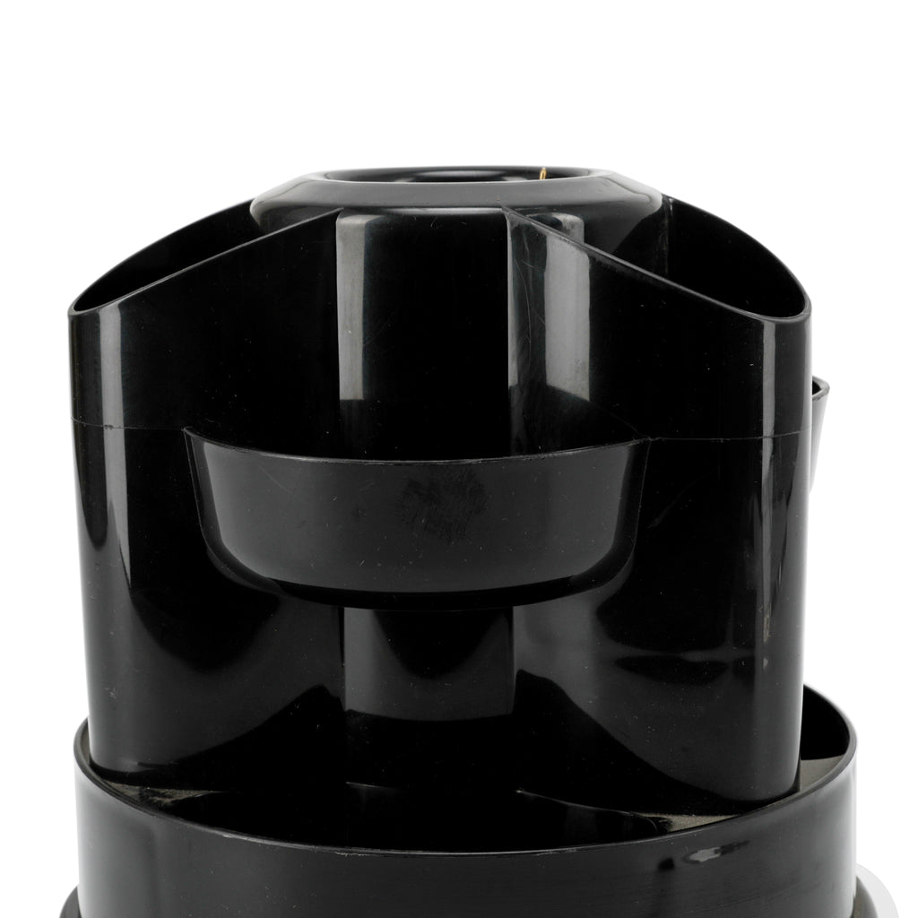Round Black Desk Organizer