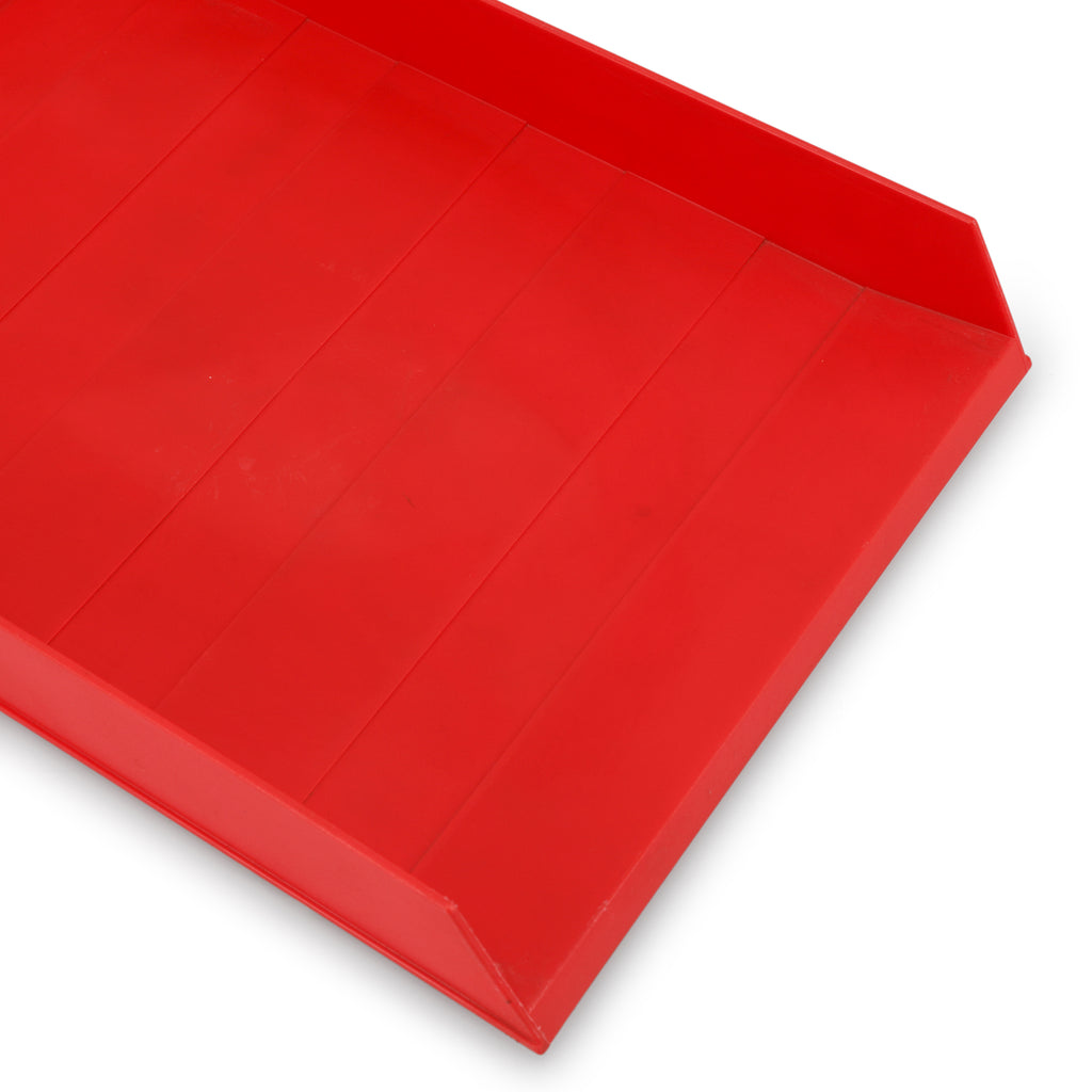 Red Acrylic Desk Tray