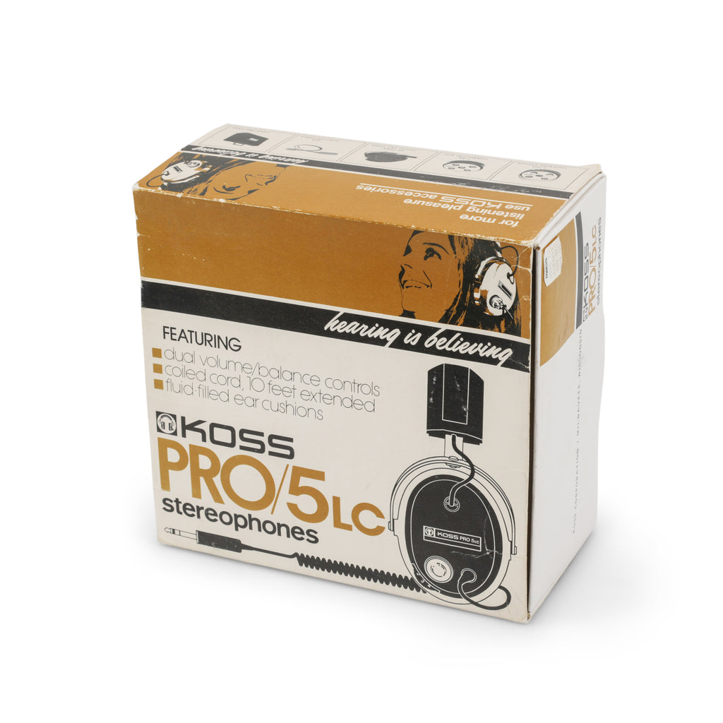 Black Koss Headphones