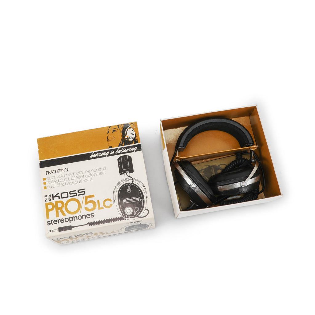 Black Koss Headphones