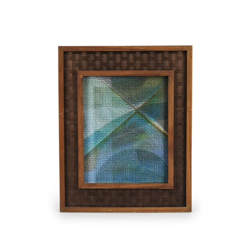 0511 (A+D) Rattan Blue Green C (11" x 14")