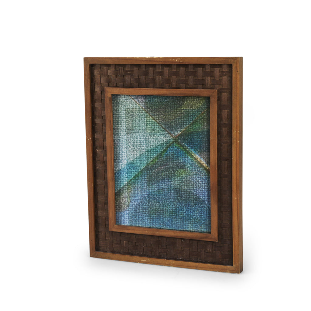 0511 (A+D) Rattan Blue Green C (11" x 14")