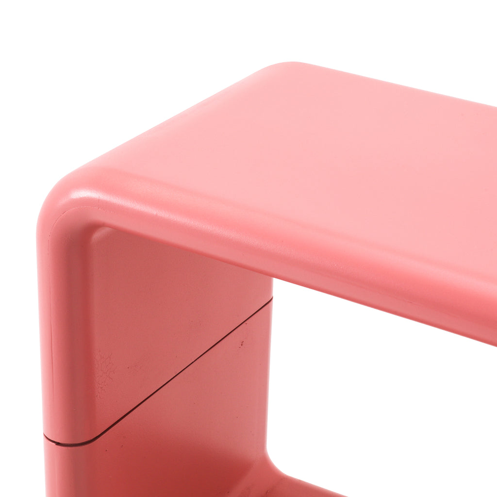 Wide Pink Umbo Bookshelf